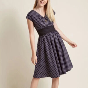 Modcloth "Pretty in a Park Bench" in Dots